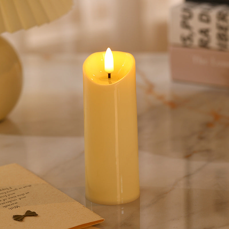 Realistic LED Stump Candles