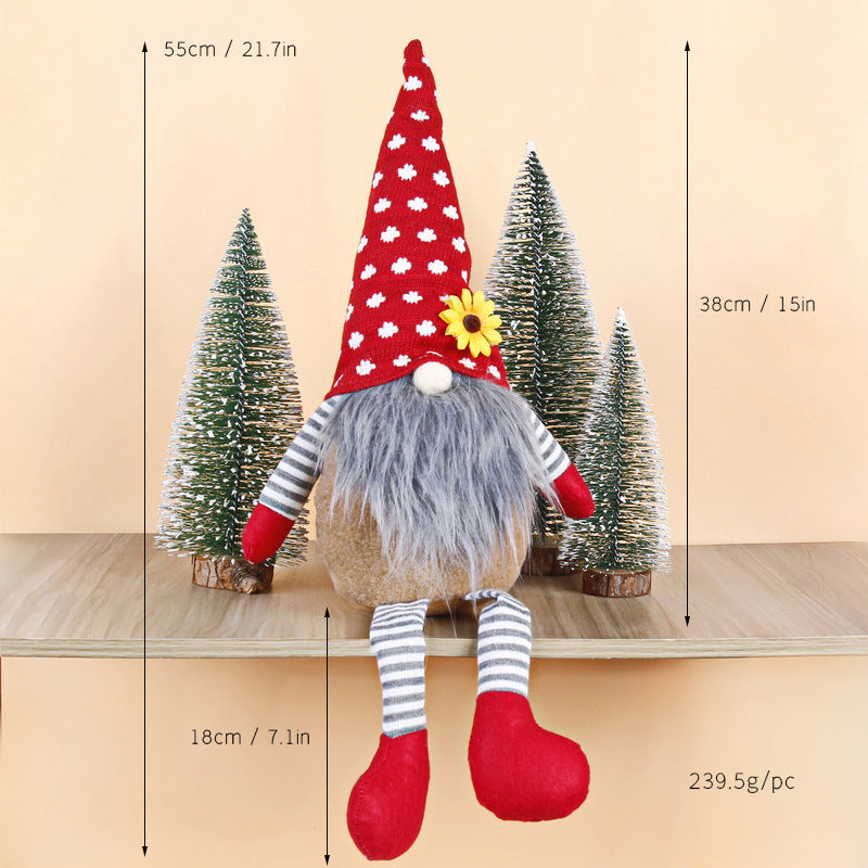Scandinavian Gnome Decoration Figure for Christmas
