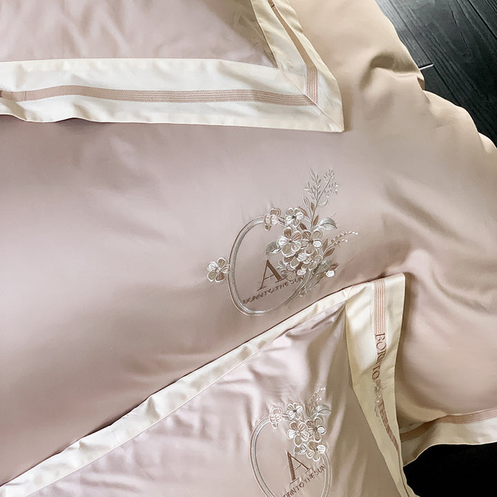 Luxury Long Staple Cotton Bed Linen Set, 120s Quality