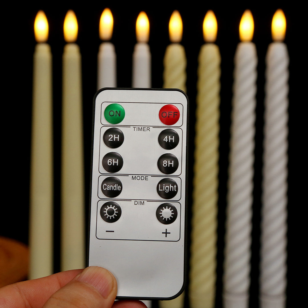 LED cylinder candle for festive occasions