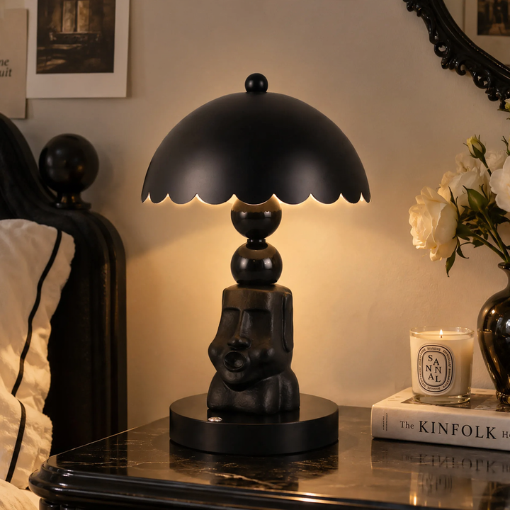 Moai table lamp ZHTJ038, touch-controlled, dimmable