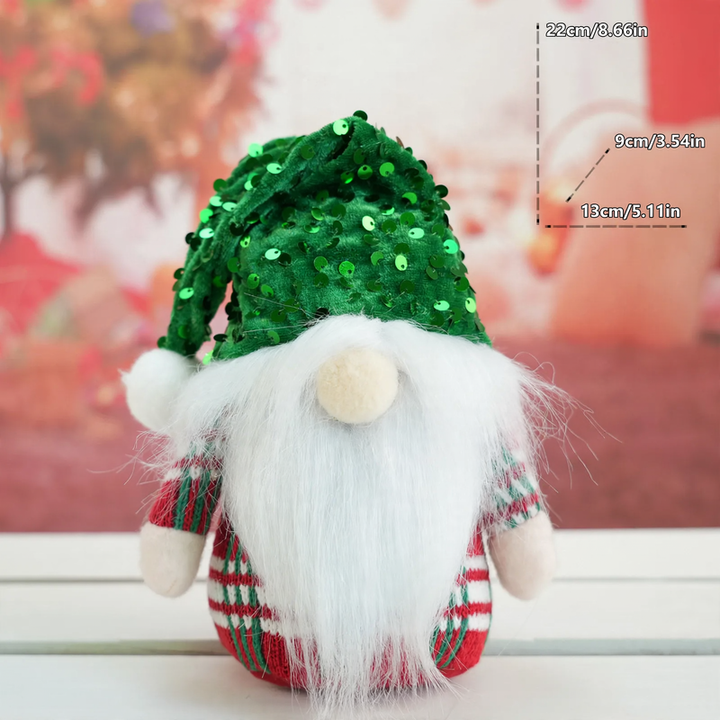 Christmas Elf Decorative Figure, Fleece Fabric