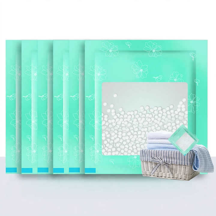 Dehumidification bags for wardrobes and drawers