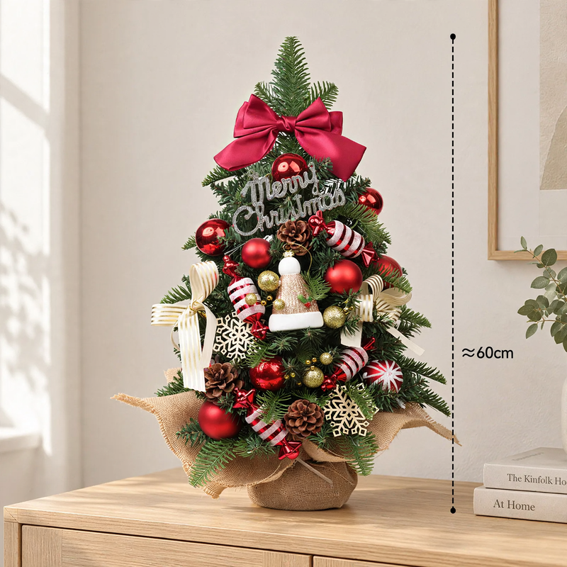 Mini Christmas tree for the table with lighting