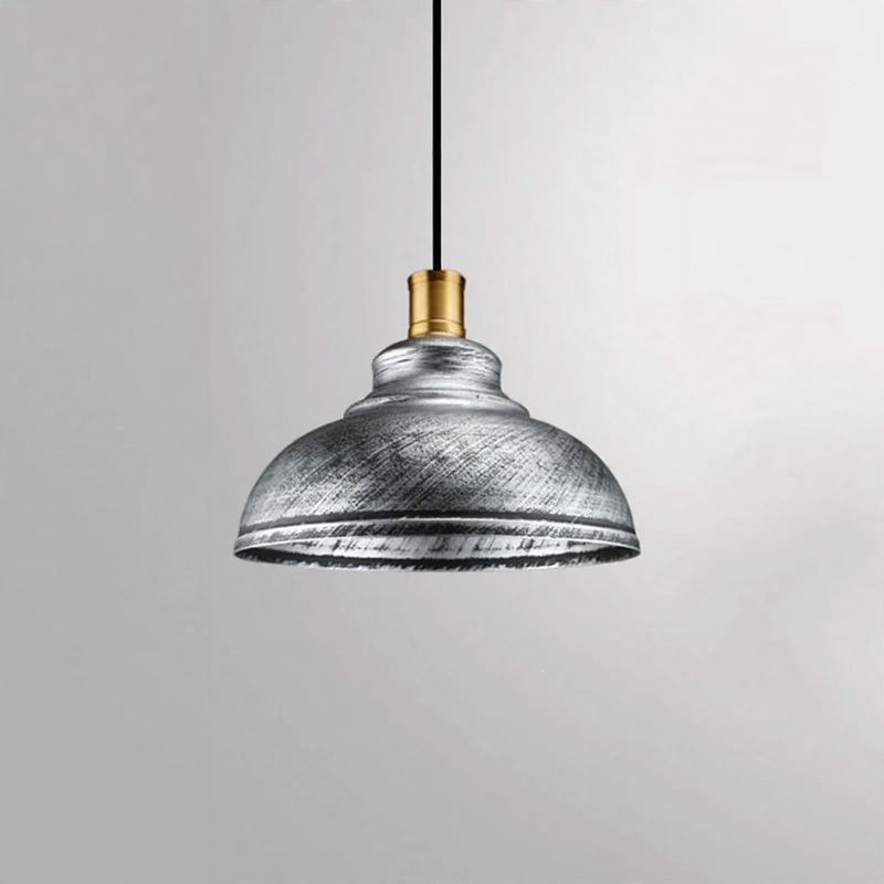 Vintage pendant light, industrial style, adjustable