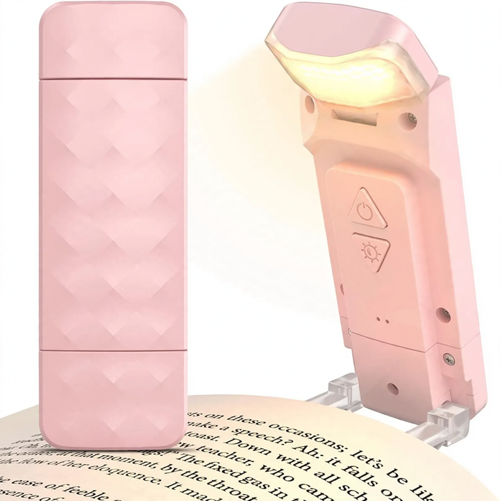 Mini LED Clip Light, foldable, USB rechargeable