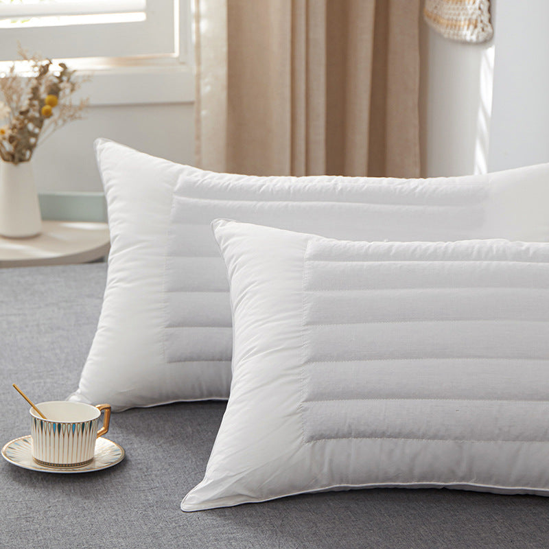 Cotton pillow, hotel quality, 48x74 cm