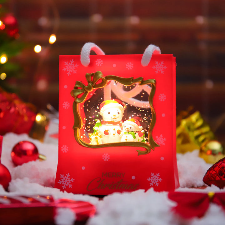 Classic Christmas light decoration made of resin