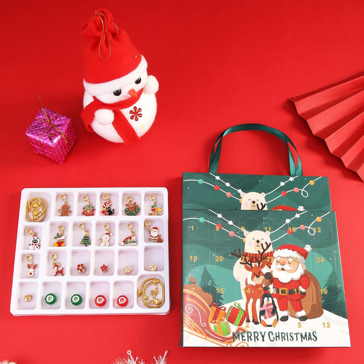 DIY Advent Calendar with Beads for Bracelets