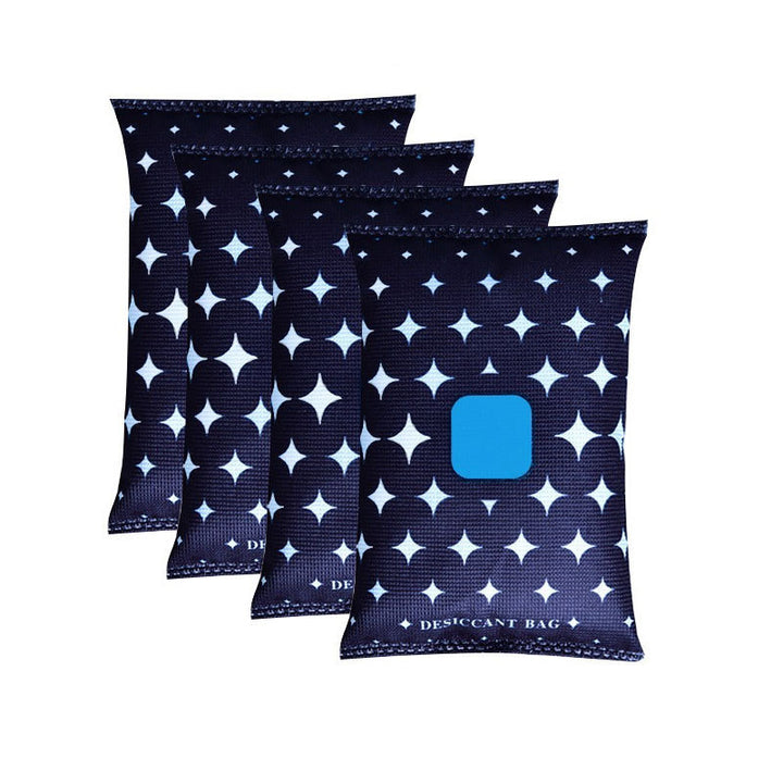 Color-changing dehumidifier bag with silica gel