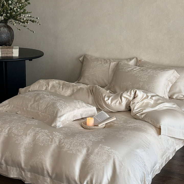 Tencel bedding, 4-piece, elegant, cooling