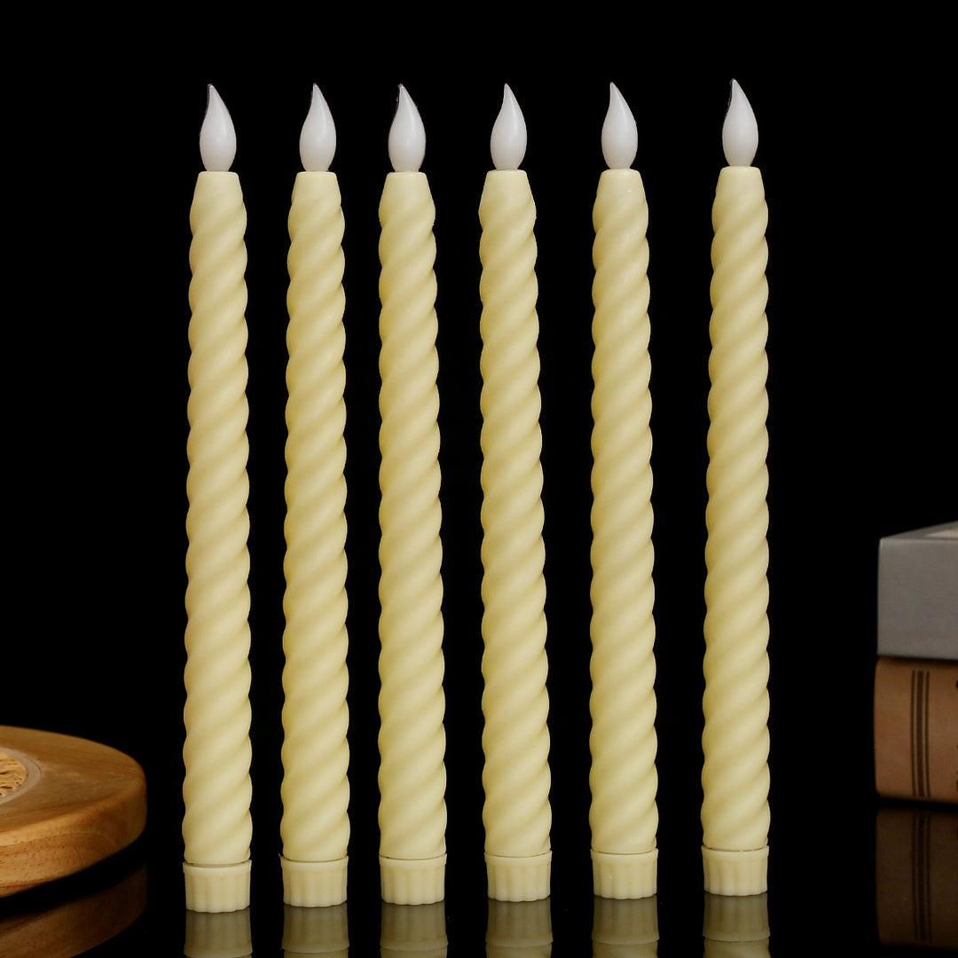 LED cylinder candle for festive occasions