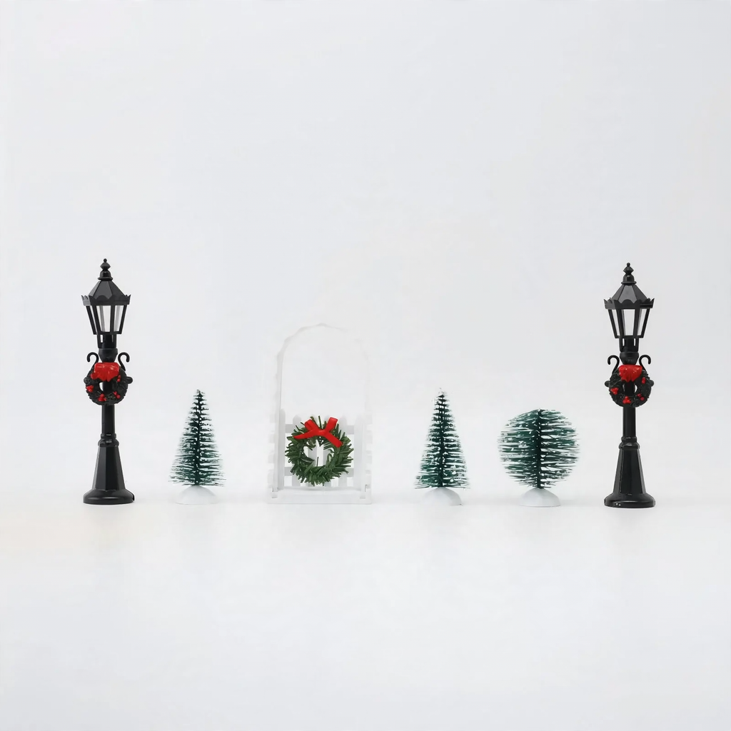 Miniature Christmas Decoration Set for Micro Landscapes