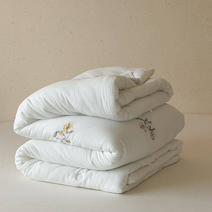 Cotton-silk duvet, 10% silk content, various sizes