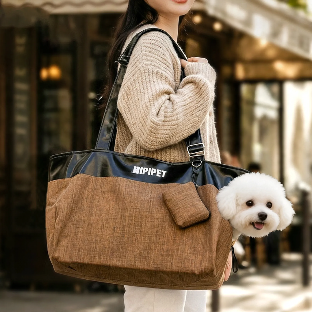 Urbane Pet Carry Bag Made of Oxford Fabric