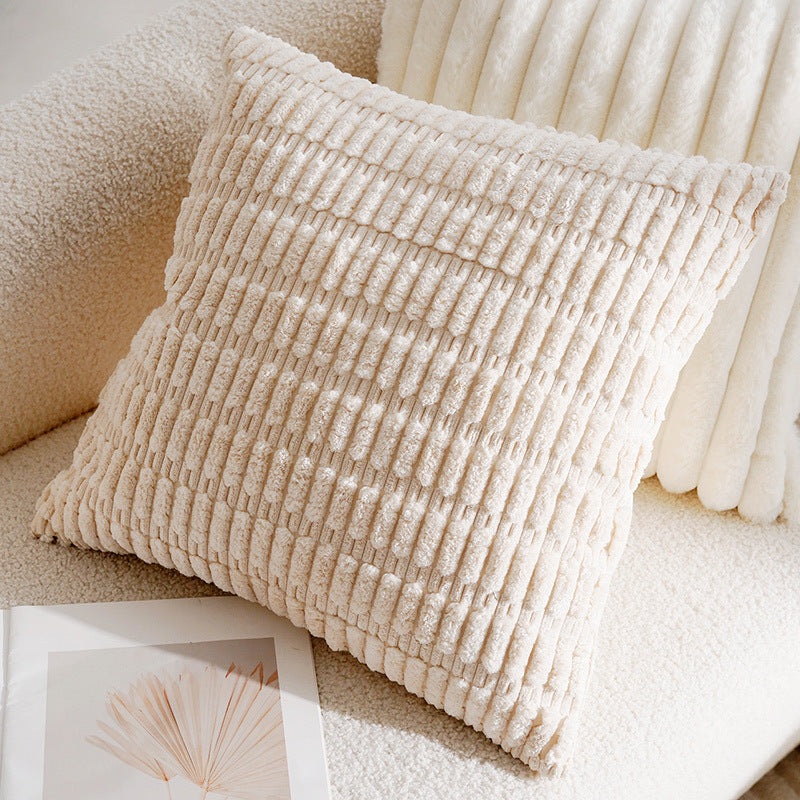 Decorative cushion Jacquard, Cream and Black