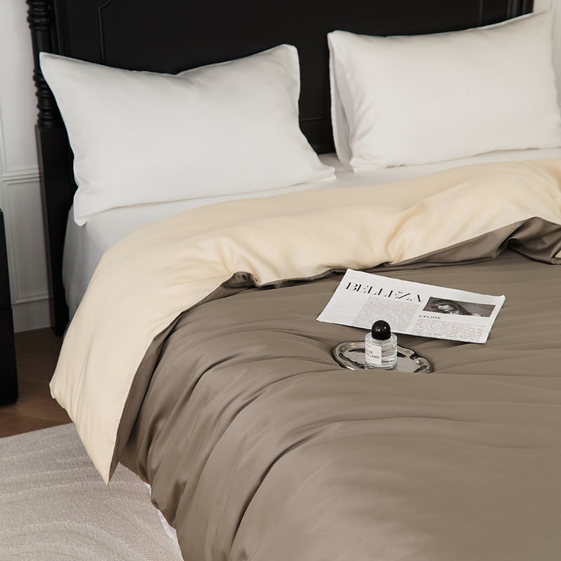 Duvet cover, Lyocell, Solid color