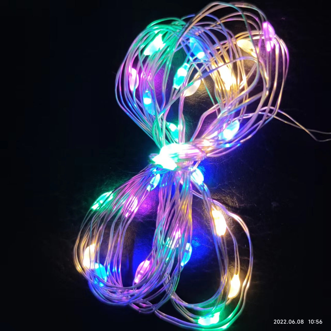 LED string lights with balls, 3 m