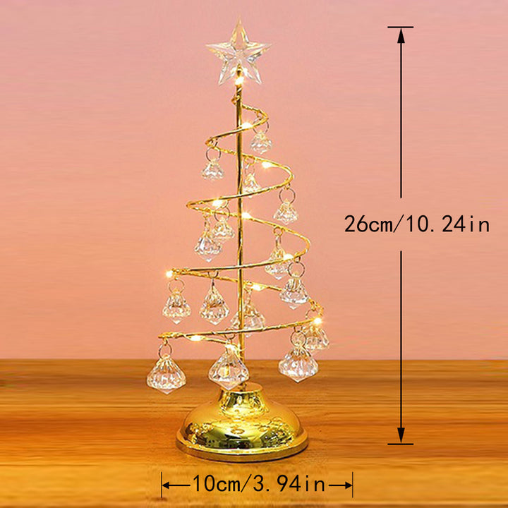 Decorative LED Christmas Tree Light made of Acrylic