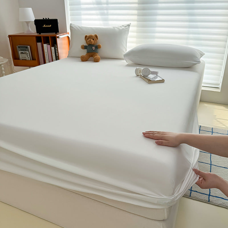 Fitted sheet made of cotton blend