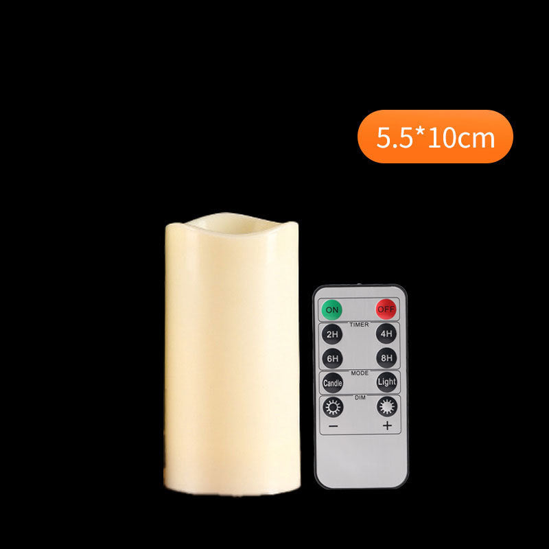 Weatherproof LED Real Wax Look Candles with Remote Control