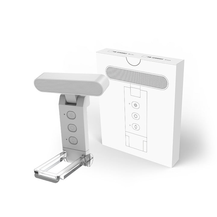 Portable LED book light with clip function