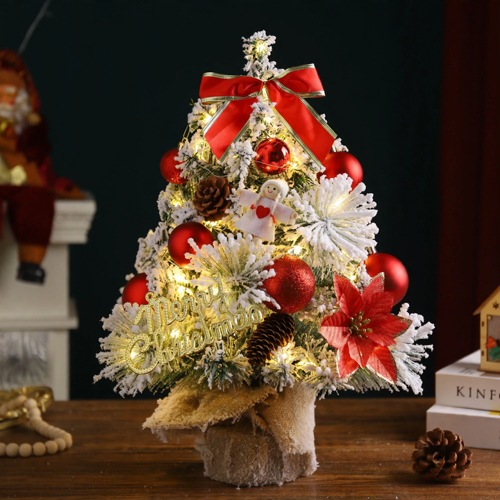 Mini Christmas tree with lighting, 45/60 cm