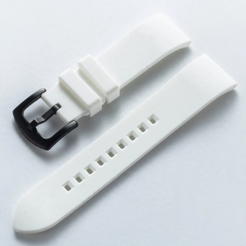 Silicone wristband for smartwatch, textured
