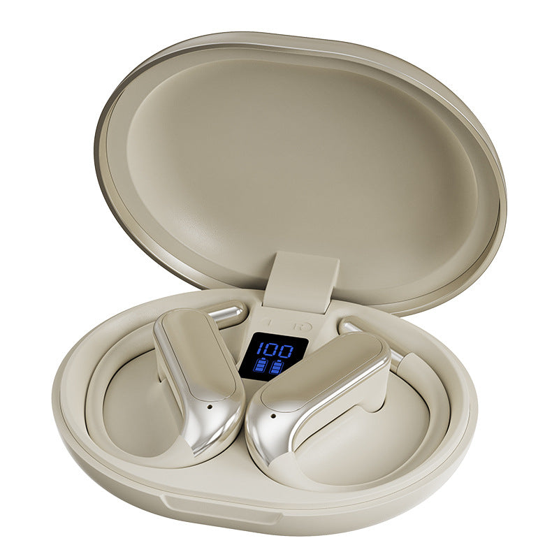 Earhook earbuds with Bluetooth 6.0 and display