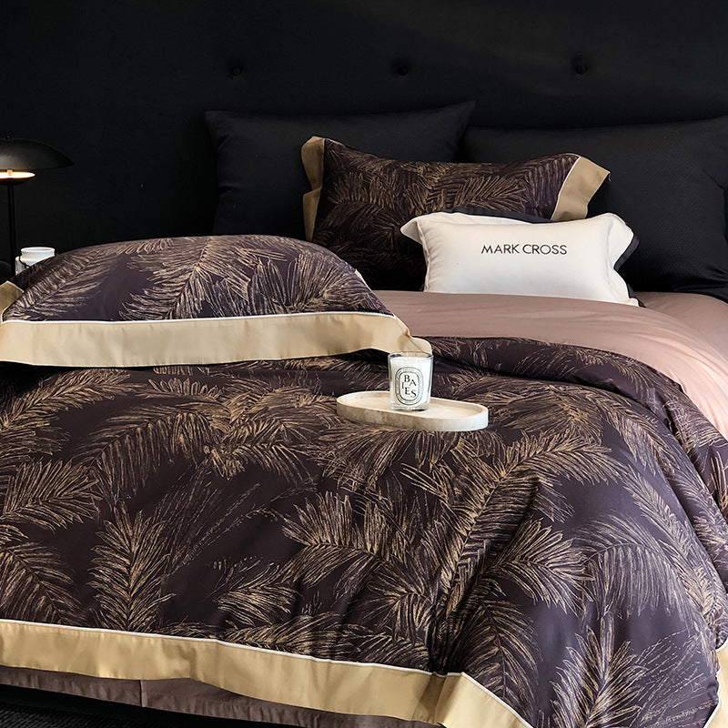 Luxury bedding set, Xinjiang long-staple cotton, 4-piece