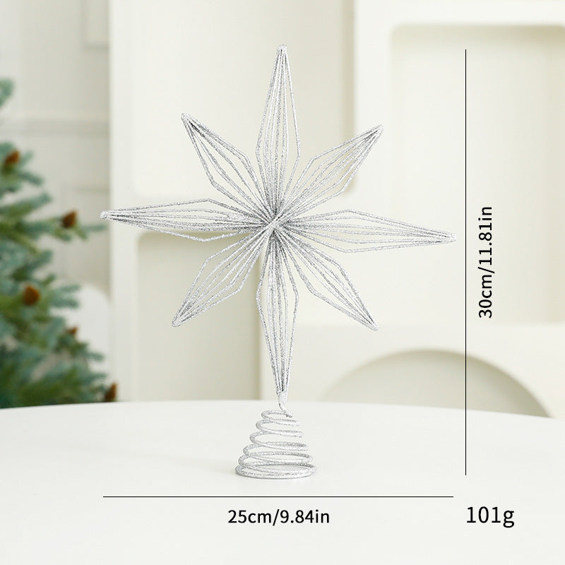 Christmas tree topper made of iron