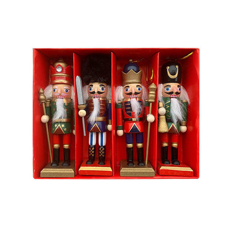 Wooden Nutcracker Soldier, 12 cm