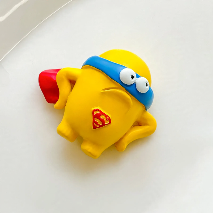 Capybara refrigerator magnets made of resin