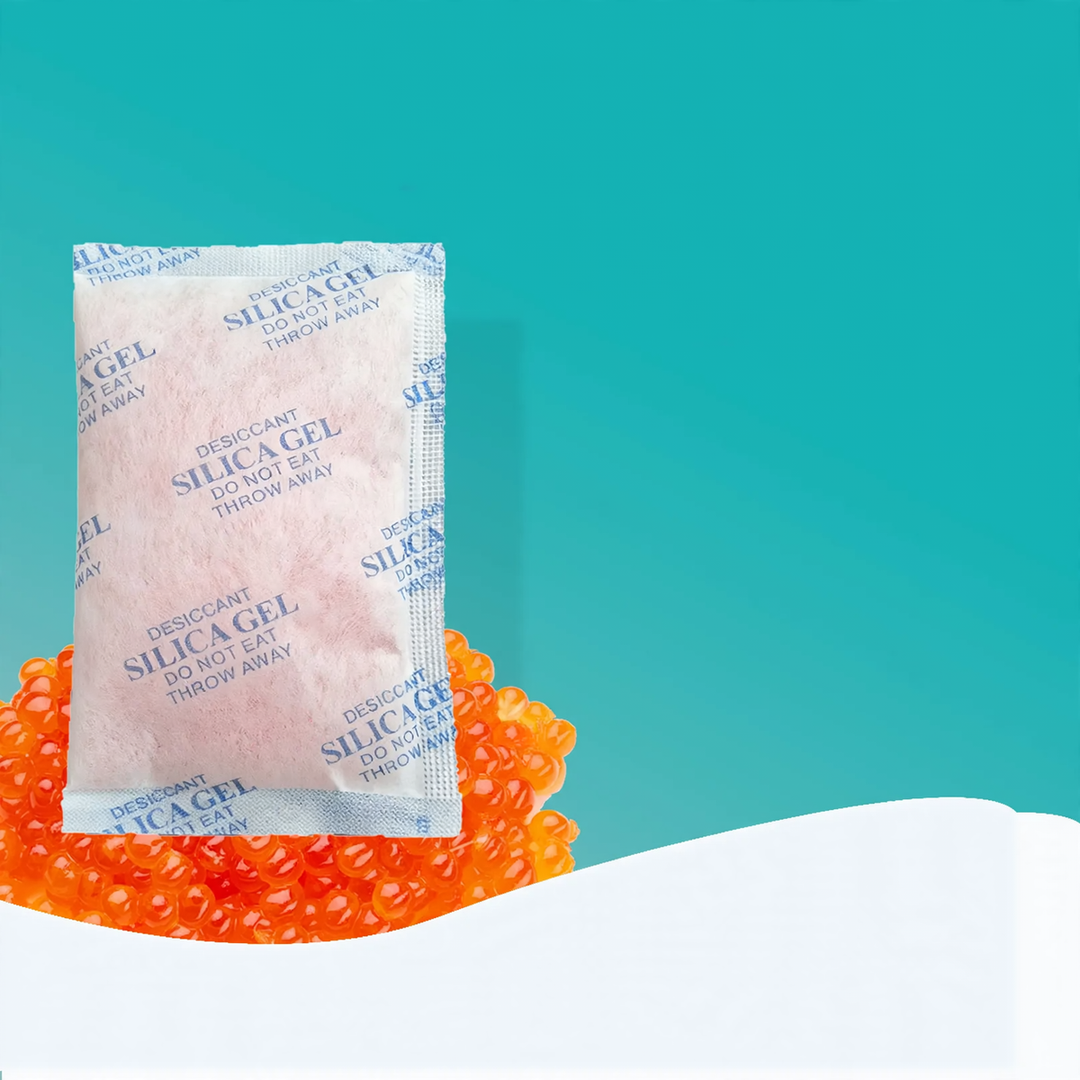 Color-changing silicone desiccant