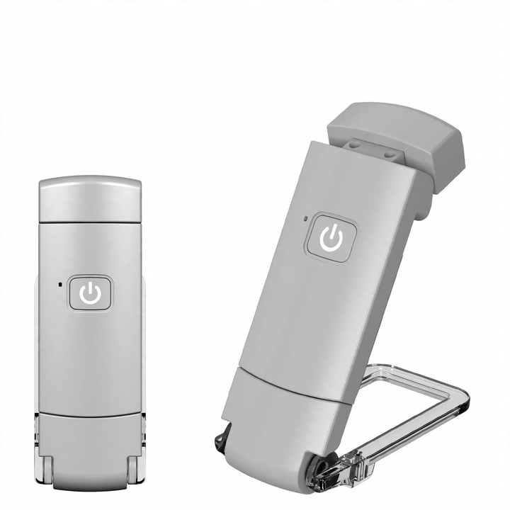 Portable LED clip light in minimalist design