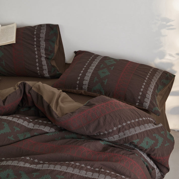 Cotton bedding set, 4-piece, year-round quality