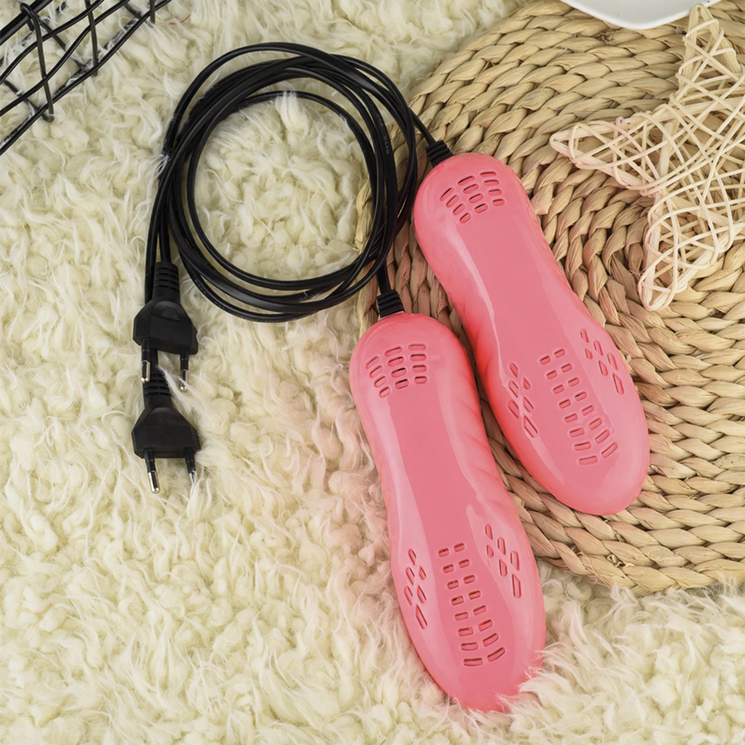 Electric shoe dryer with heating function