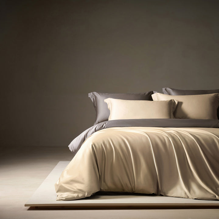 Duvet cover, Egyptian long-staple cotton, satin