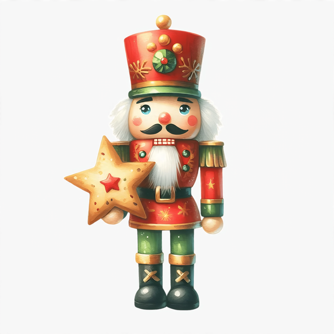 Nutcracker wooden sign for garden and entrance