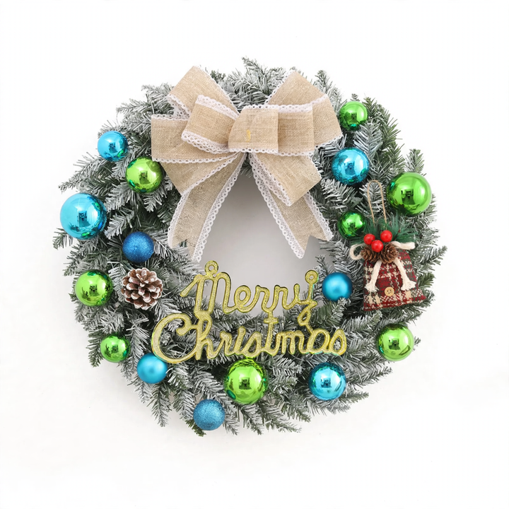 Christmas wreath, PVC, various sizes