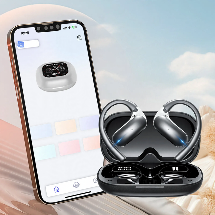 Open Bluetooth earbuds with AI translation YYK-Q65