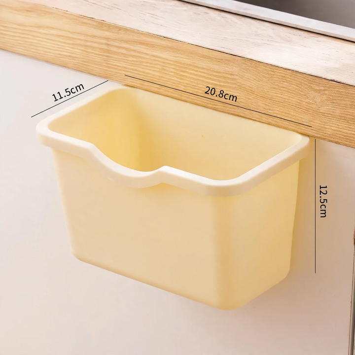 Wall trash can, plastic, up to 4 L