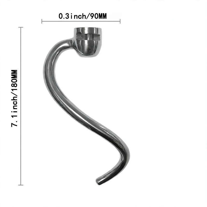 Mixing tool set for food processor, stainless steel
