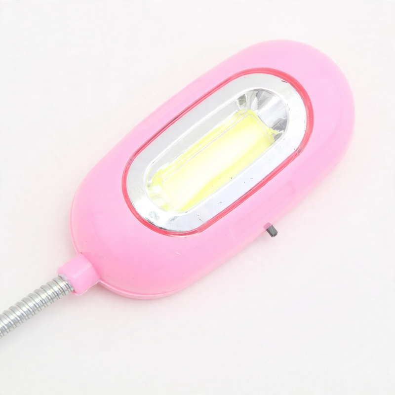Mini-COB-Clip light with flexible neck