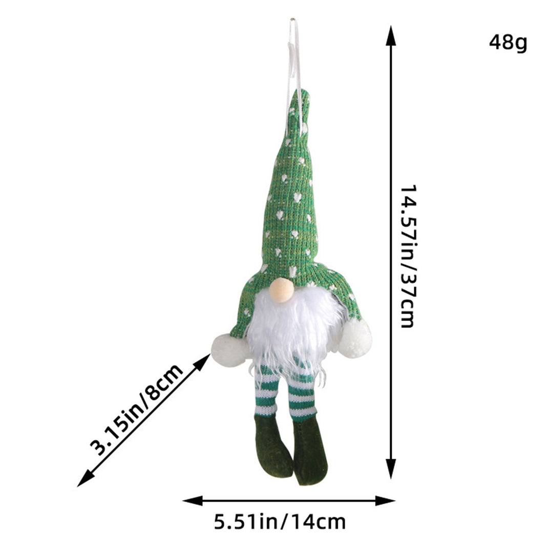 Glowing Christmas Gnome with Sequin Hat