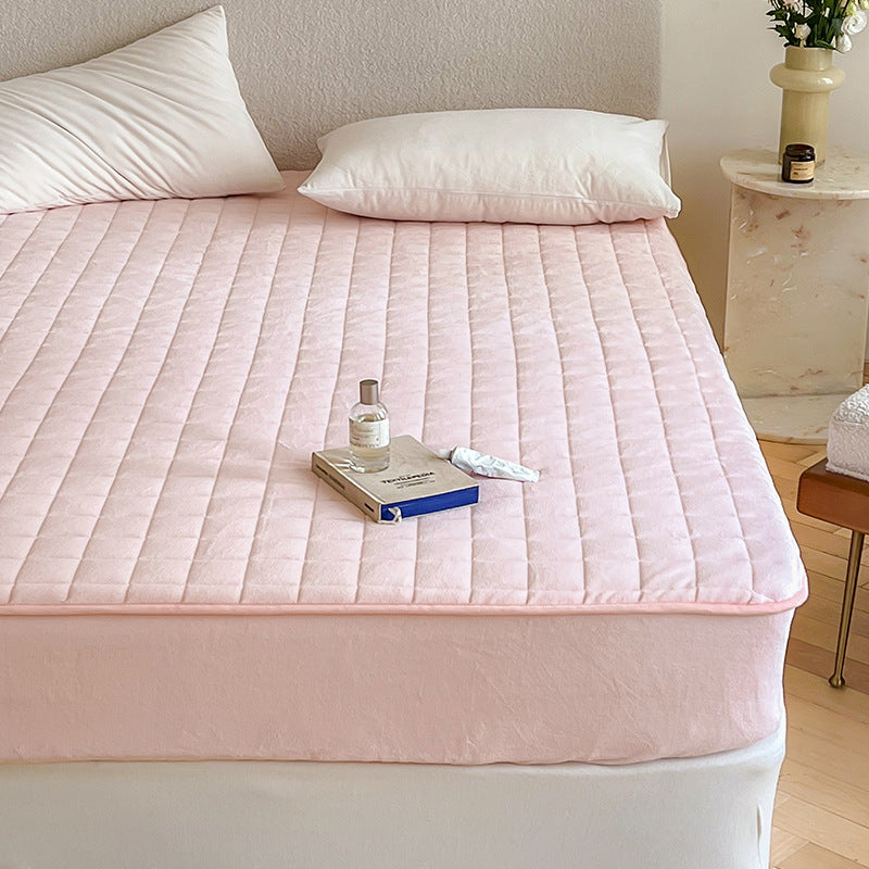 Japanese flannel fitted sheet, extra thick, 1.8m