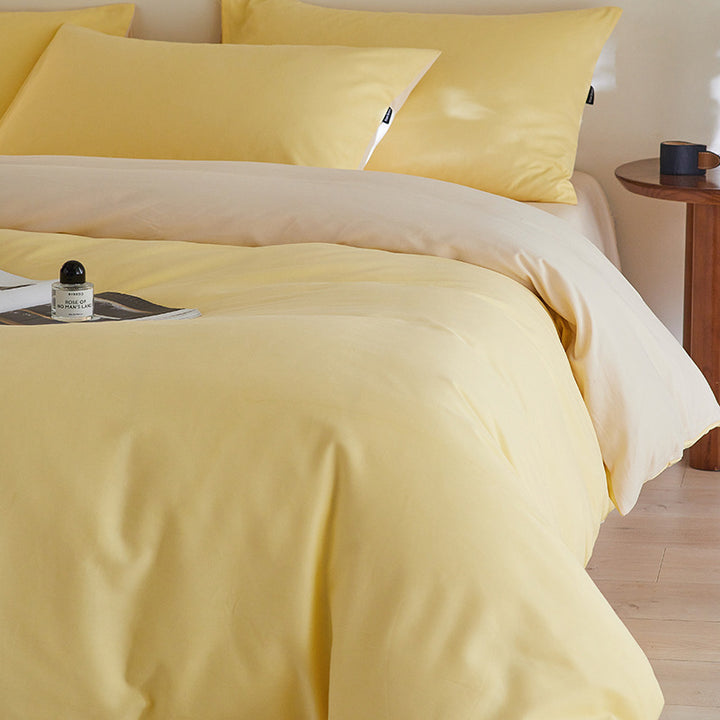 Brushed Cotton Bedding Set, 100 Thread Count