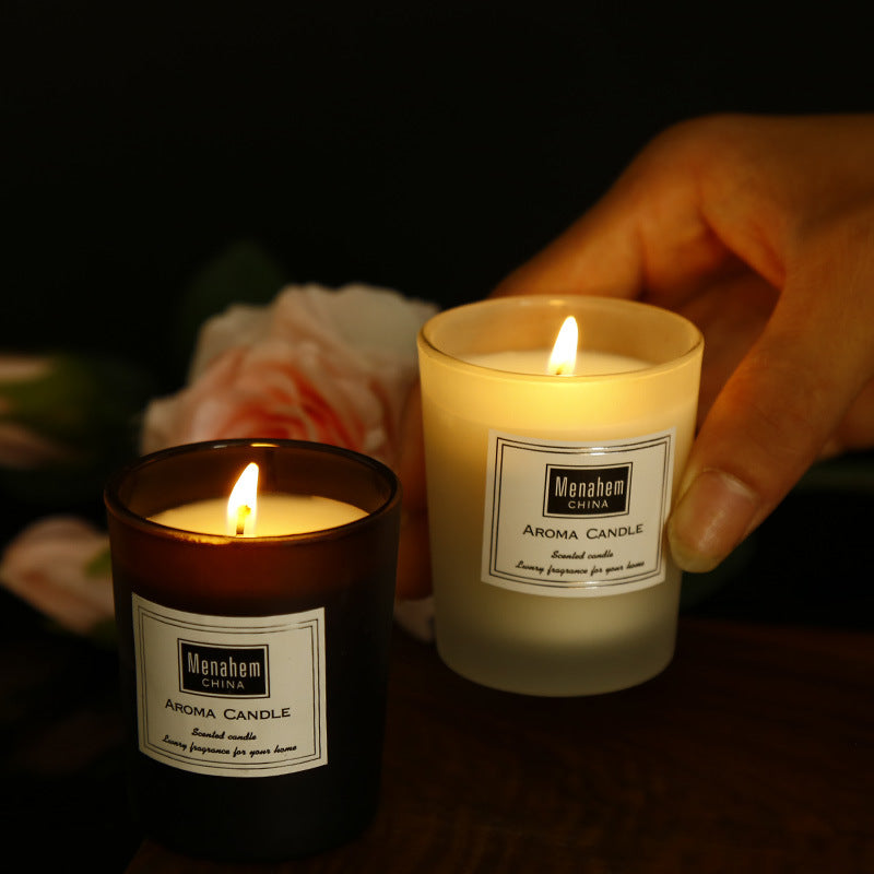 Low Smoke Scented Candle Made from Soy Wax