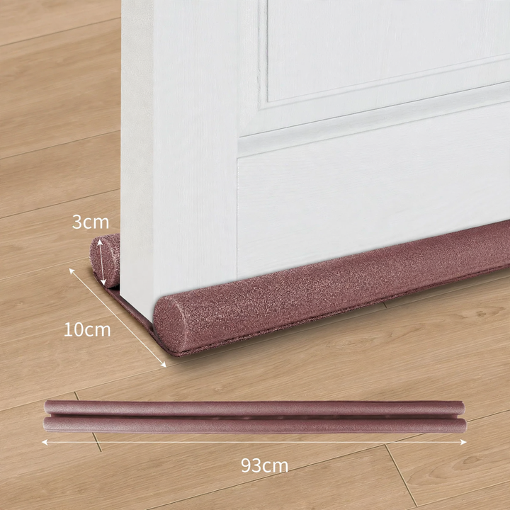 Door bottom seal, 93 cm, wind and sound insulating