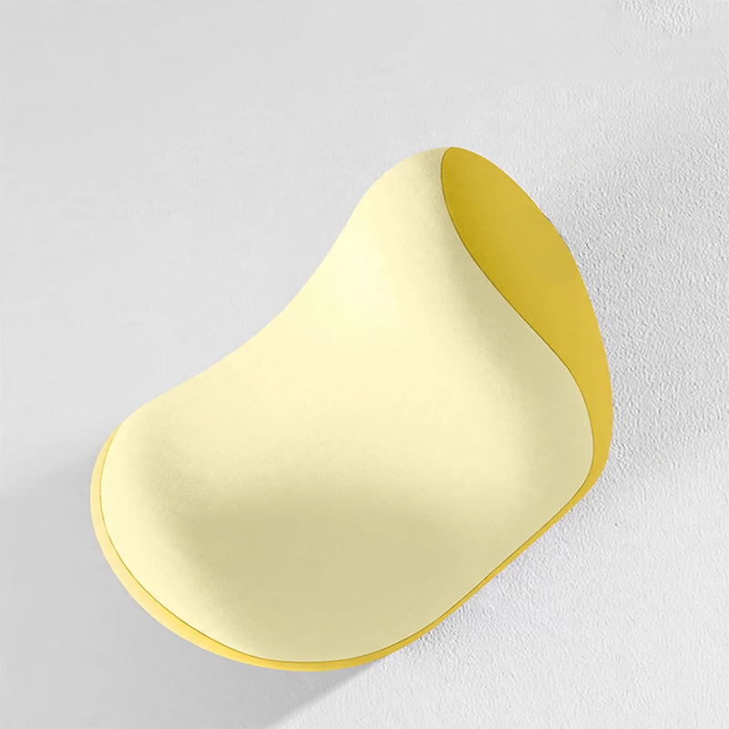Car pillow and lumbar support, removable
